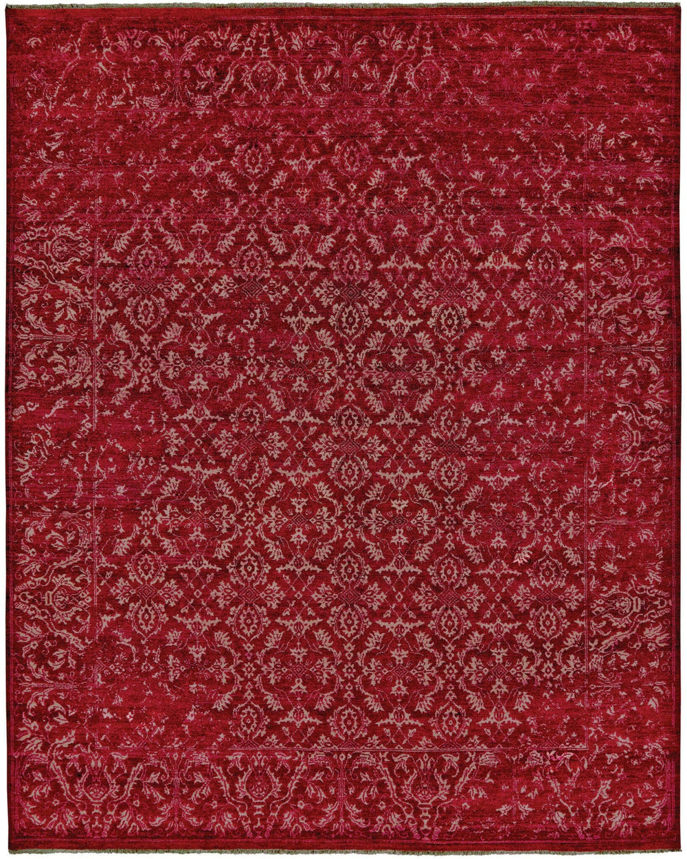 Feizy Tesoro Ii 7206F Rouge Area Rug