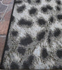 Couristan Dolce Lynx Ivory-charcoal Area Rug Corner Image