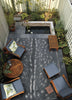 Couristan Dolce Hyena Denim-silver Area Rug Lifestyle Image Feature