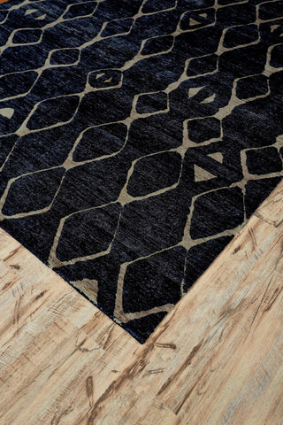 Havila Fine Rugs Mandima H2087 Black Area Rug