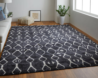 Havila Fine Rugs Mandima H2087 Black Area Rug