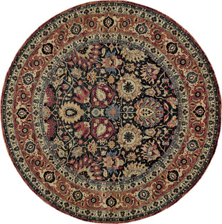 Havila Fine Rugs Acacia H1204 Black/Rust Area Rug