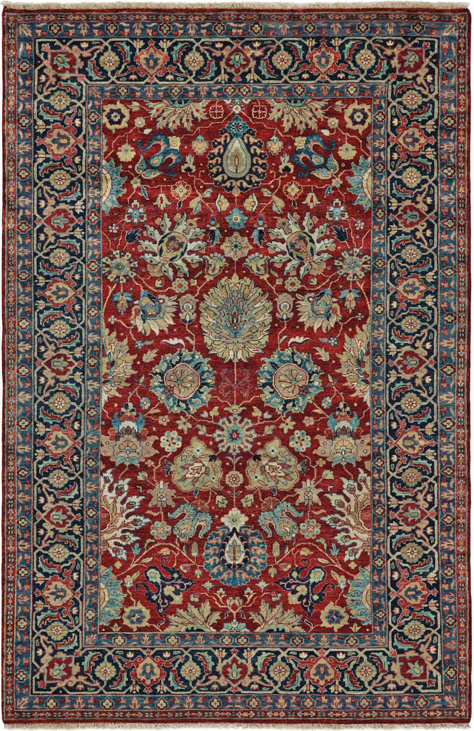 Havila Fine Rugs Acacia H1204 Red/Black Area Rug