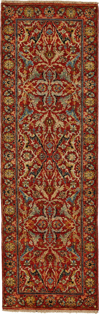 Havila Fine Rugs Acacia H1205 Red/Blue Area Rug