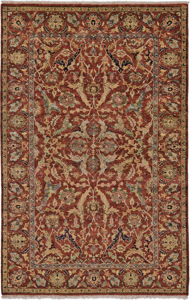 Havila Fine Rugs Acacia H1205 Red/Blue Area Rug