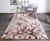 Feizy Lorrain 8564F Purple/Ivory Area Rug