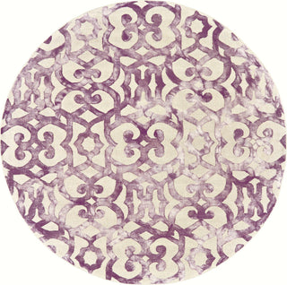 Feizy Lorrain 8564F Purple/Ivory Area Rug