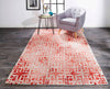 Feizy Lorrain 8567F Pink/Ivory Area Rug