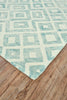 Feizy Lorrain 8572F Blue/Green Area Rug