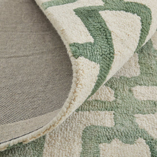 Feizy Lorrain 8919F Green/Ivory Area Rug