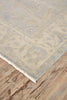 Feizy Zenas 6260F Gossamer Area Rug Corner Image