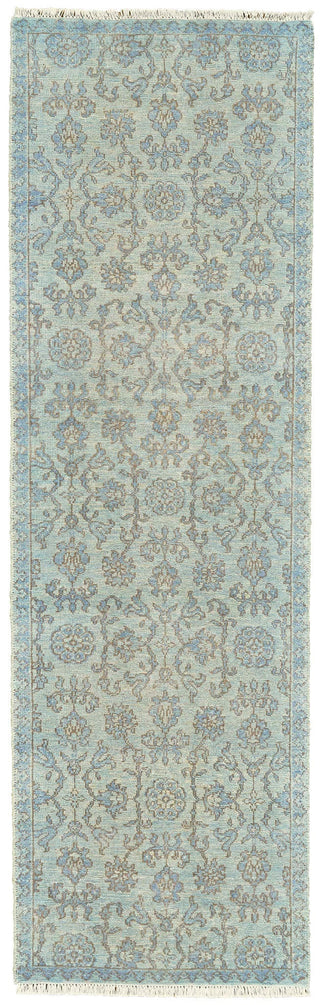 Feizy Zenas 6261F Nightingale Area Rug Corner Image with Rug Pad