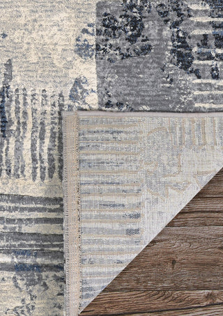 Couristan Easton Seismic Ivory Area Rug Backing Image