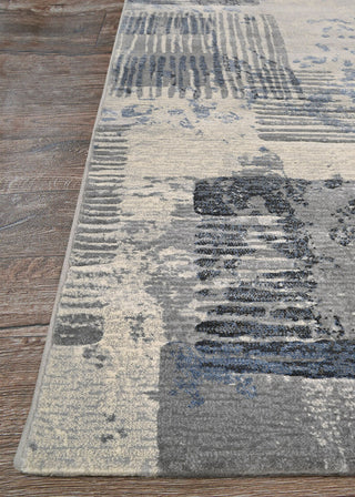 Couristan Easton Seismic Ivory Area Rug Corner Image