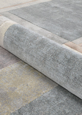Couristan Easton Gambit Blocks Stone/Multi Area Rug Detail Image