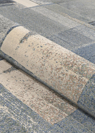 Couristan Easton Shadows Blue Ash Area Rug Detail Image