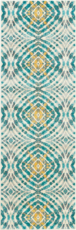 Feizy Keats 3469F Teal Area Rug