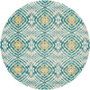 Feizy Keats 3469F Teal Area Rug