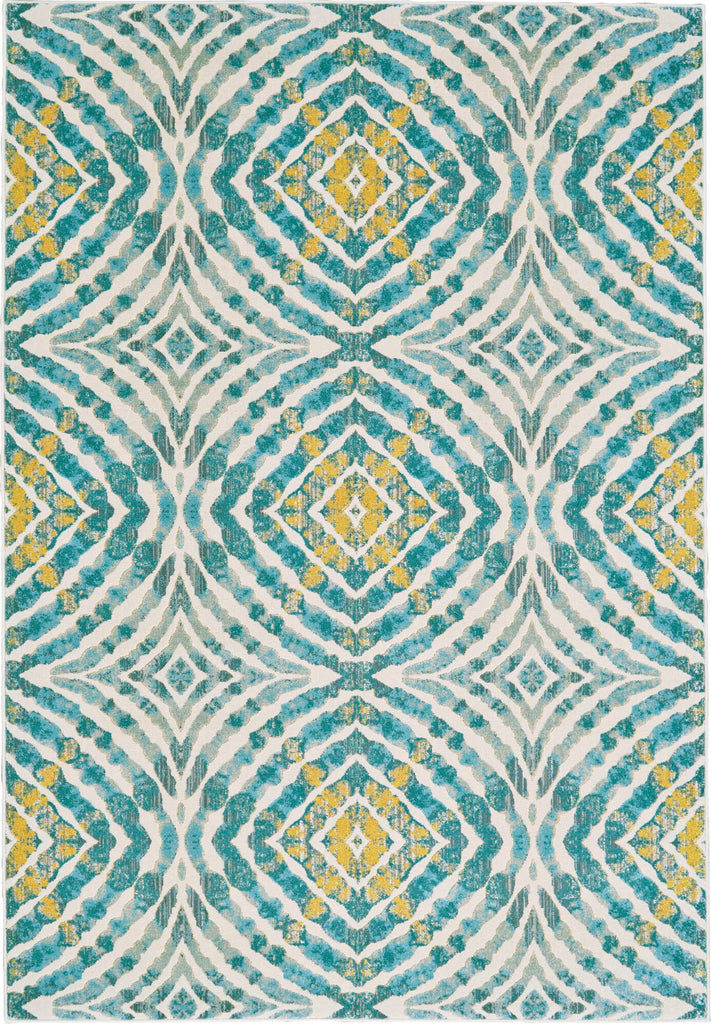 Feizy Keats 3469F Teal Area Rug