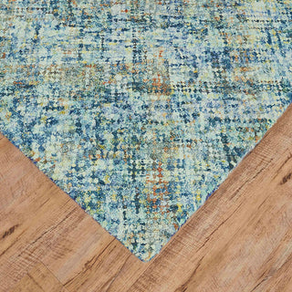 Feizy St Germaine 8387F Blue/Rust Area Rug