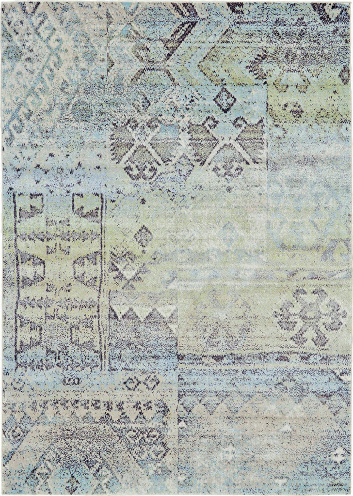 Feizy Katari 3376F Mint/Taupe Area Rug