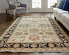 Havila Fine Rugs Bostonian H1344 Ivory/Black Area Rug