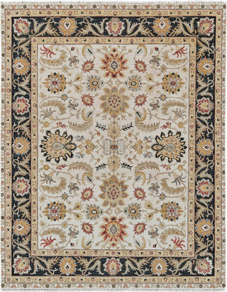 Havila Fine Rugs Bostonian H1344 Ivory/Black Area Rug