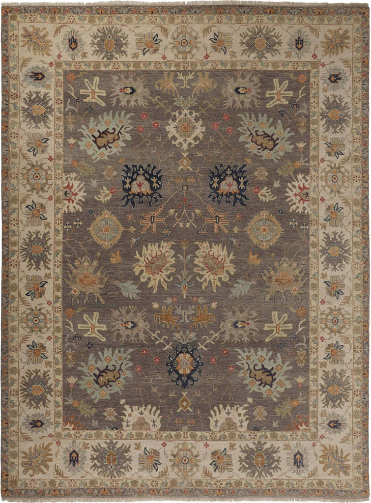 Havila Fine Rugs Bostonian H1346 Dark Gray/Ivory Area Rug