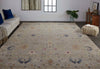 Havila Fine Rugs Bostonian H1559 Gray Area Rug Lifestyle Image Feature