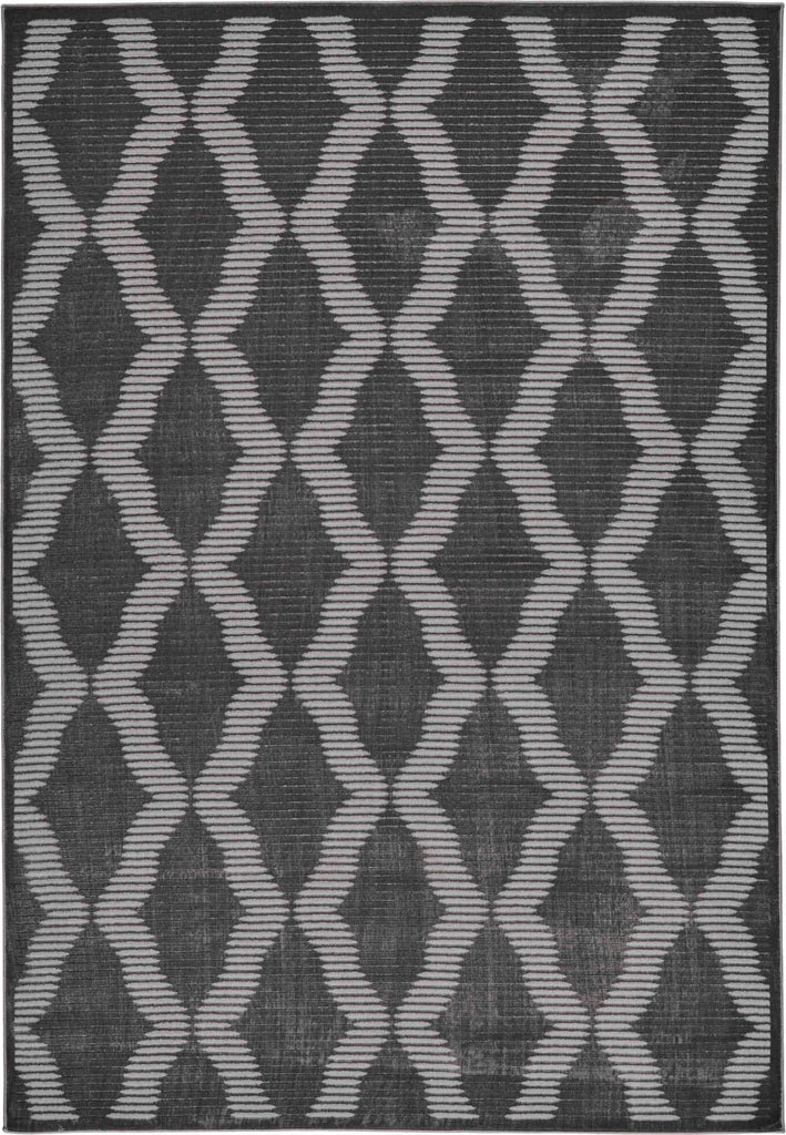 Feizy Prasad 3679F Gray Area Rug