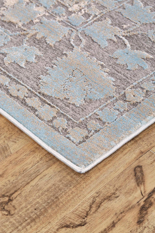 Feizy Prasad 3681F Light Blue Area Rug