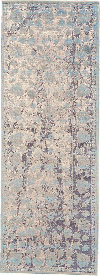 Feizy Prasad 3681F Light Blue Area Rug