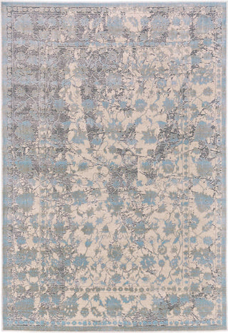 Feizy Prasad 3681F Light Blue Area Rug