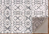 Feizy Prasad 3893F Ivory/Gray Area Rug