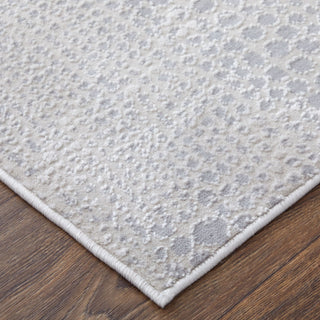 Feizy Prasad 39N8F Ivory/Silver/Gray Area Rug