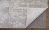 Feizy Prasad 39NAF Ivory/Taupe/Silver Area Rug