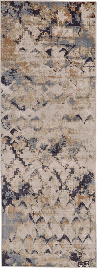 Feizy Cannes 3688F Blue/Beige Area Rug