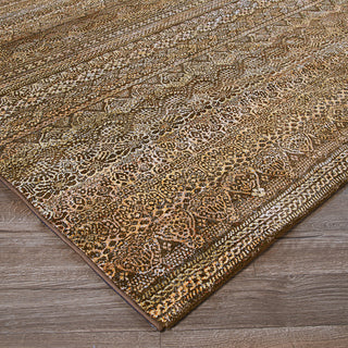 Couristan Easton Capella Brown/Multi Area Rug Close Up Image