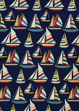 Couristan Outdoor Escape Yachting Navy Area Rug Main