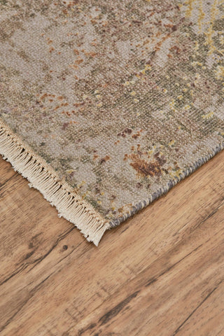 Havila Fine Rugs Mott R1051 Gray/Rust Area Rug