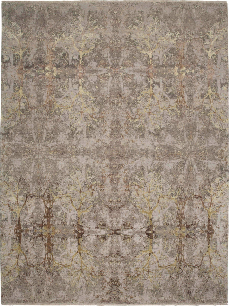 Havila Fine Rugs Mott R1051 Gray/Rust Area Rug