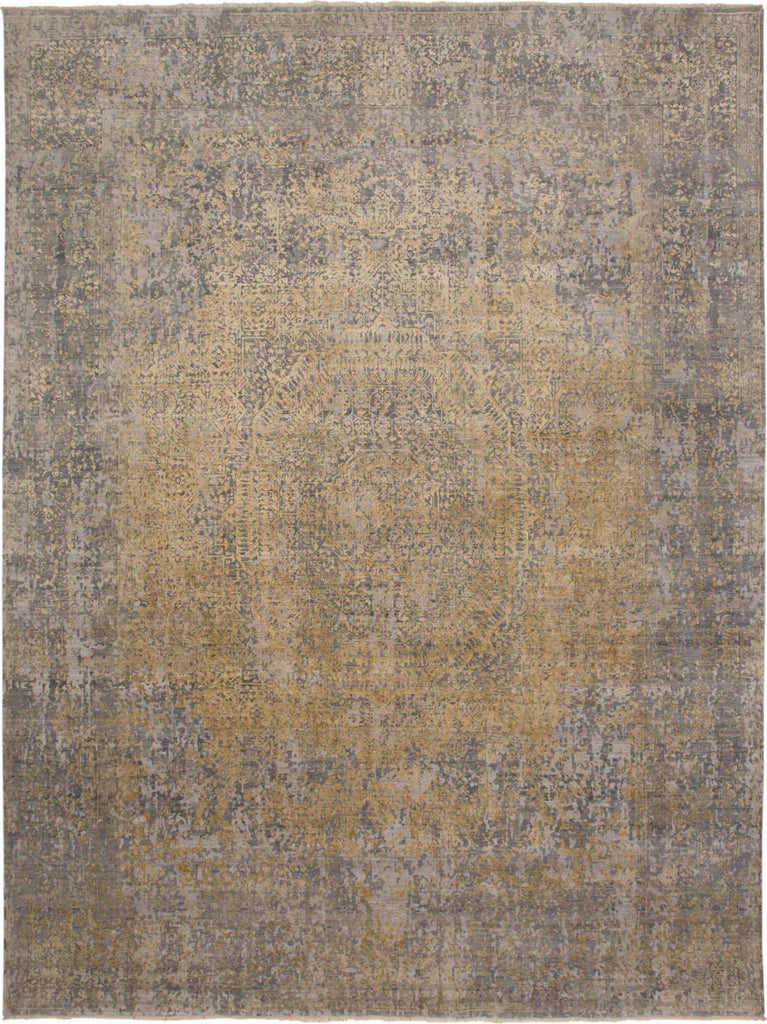 Havila Fine Rugs Bristol R1068 Gray/Gold Area Rug