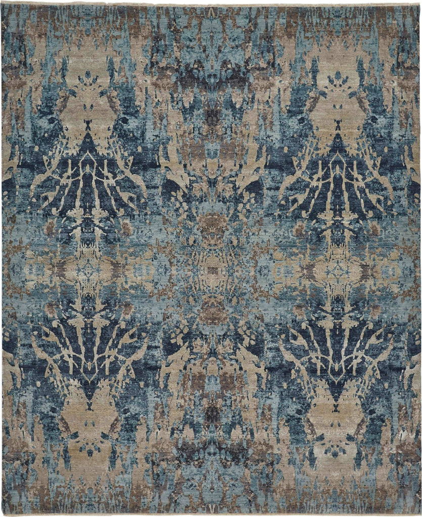 Havila Fine Rugs Bristol R1069 Aqua Area Rug