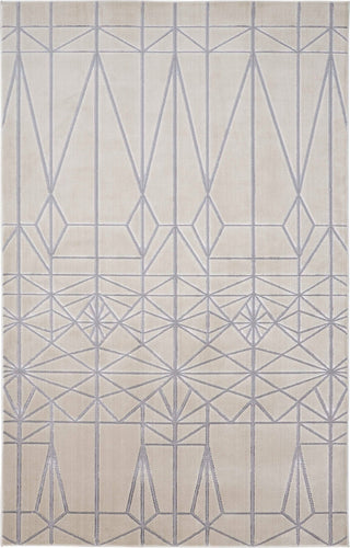 Feizy Micah 3045F Ivory/Silver Area Rug