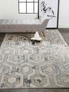 Feizy Micah 3046F Beige/Gray Area Rug