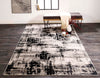 Feizy Micah 3339F Black Area Rug