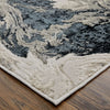 Feizy Micah 39LPF Ivory/Black/Taupe Area Rug