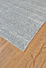 Feizy Olivier 7208F Sky Blue Area Rug Corner Image