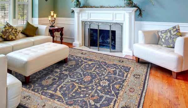Havila Fine Rugs Adams H1872 Charcoal Area Rug – Incredible Rugs and Decor