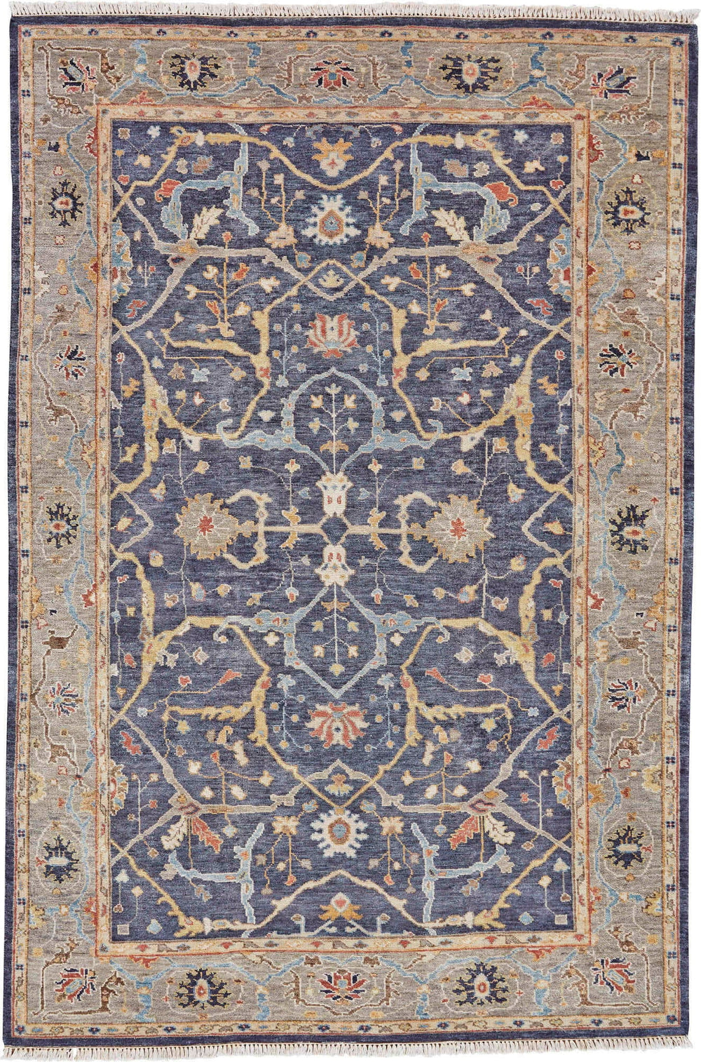 Havila Fine Rugs Adams H1872 Charcoal Area Rug